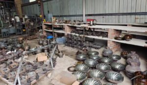 Molded glass from taolue glass factory